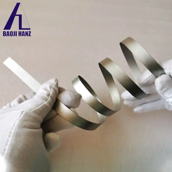 Nickel Titanium Shape Memory Alloy Strip